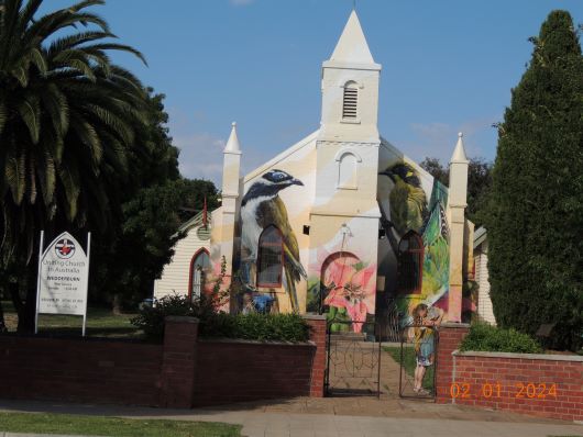 Church Murial Wedderburn